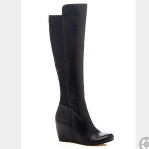 Arturo Chiang Knee High Neptune Wedge Boots